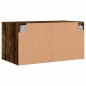 vidaXL Wandschrank mit Glastüren Räuchereiche 68,5x37x35 cm vidaXL Wandschrank mit Glastüren Räuchereiche 68,5x37x35 cm