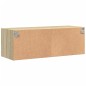 vidaXL Wandschrank mit Glastüren Sonoma-Eiche 102x37x35 cm vidaXL Wandschrank mit Glastüren Sonoma-Eiche 102x37x35 cm