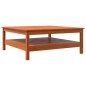 vidaXL Couchtisch Wachsbraun 100x100x40 cm Massivholz Kiefer vidaXL Couchtisch Wachsbraun 100x100x40 cm Massivholz Kiefer