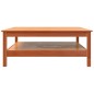 vidaXL Couchtisch Wachsbraun 100x100x40 cm Massivholz Kiefer vidaXL Couchtisch Wachsbraun 100x100x40 cm Massivholz Kiefer
