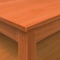 vidaXL Couchtisch Wachsbraun 100x100x40 cm Massivholz Kiefer vidaXL Couchtisch Wachsbraun 100x100x40 cm Massivholz Kiefer