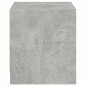vidaXL Nachttische mit Glastüren 2 Stk. Betongrau 35x37x42 cm vidaXL Nachttische mit Glastüren 2 Stk. Betongrau 35x37x42 cm
