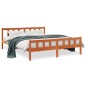 vidaXL Massivholzbett ohne Matratze Wachsbraun 180x200 Kiefernholz vidaXL Massivholzbett ohne Matratze Wachsbraun 180x200 Kiefernholz