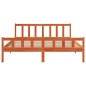 vidaXL Massivholzbett ohne Matratze Wachsbraun 180x200 Kiefernholz vidaXL Massivholzbett ohne Matratze Wachsbraun 180x200 Kiefernholz