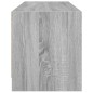 vidaXL TV-Schrank mit Glastüren Grau Sonoma 102x37x42 cm vidaXL TV-Schrank mit Glastüren Grau Sonoma 102x37x42 cm