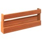 vidaXL Wand-Schuhregale 2 Stk. Wachsbraun 59x8,5x23,5 cm Massivholz vidaXL Wand-Schuhregale 2 Stk. Wachsbraun 59x8,5x23,5 cm Massivholz
