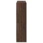 vidaXL Bücherschrank mit Türen Braun Eichen-Optik 136x37x142 cm vidaXL Bücherschrank mit Türen Braun Eichen-Optik 136x37x142 cm