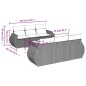 vidaXL 7-tlg. Garten-Sofagarnitur mit Kissen Schwarz Poly Rattan vidaXL 7-tlg. Garten-Sofagarnitur mit Kissen Schwarz Poly Rattan