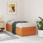 vidaXL Tagesbett ohne Matratze Wachsbraun 75x190 cm Massivholz Kiefer vidaXL Tagesbett ohne Matratze Wachsbraun 75x190 cm Massivholz Kiefer