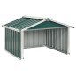 vidaXL Rasenmäher Garage 92x97x63 cm Verzinkter Stahl Grün vidaXL Rasenmäher Garage 92x97x63 cm Verzinkter Stahl Grün