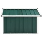 vidaXL Rasenmäher Garage 92x97x63 cm Verzinkter Stahl Grün vidaXL Rasenmäher Garage 92x97x63 cm Verzinkter Stahl Grün