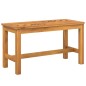 vidaXL Gartenbank 80 cm Massivholz Akazie vidaXL Gartenbank 80 cm Massivholz Akazie