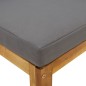 vidaXL Ecksofas 2 Stk. Modular mit Kissen Massivholz Akazie vidaXL Ecksofas 2 Stk. Modular mit Kissen Massivholz Akazie
