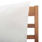 vidaXL 4-tlg. Garten-Lounge-Set mit Kissen Massivholz Akazie vidaXL 4-tlg. Garten-Lounge-Set mit Kissen Massivholz Akazie