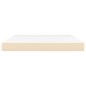 vidaXL Taschenfederkernmatratze Creme 160x200x20 cm Stoff vidaXL Taschenfederkernmatratze Creme 160x200x20 cm Stoff
