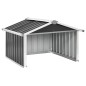 vidaXL Rasenmäher Garage 92x97x63 cm Verzinkter Stahl Anthrazit vidaXL Rasenmäher Garage 92x97x63 cm Verzinkter Stahl Anthrazit