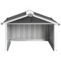 vidaXL Rasenmäher Garage 92x97x63 cm Verzinkter Stahl Anthrazit vidaXL Rasenmäher Garage 92x97x63 cm Verzinkter Stahl Anthrazit