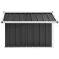 vidaXL Rasenmäher Garage 92x97x63 cm Verzinkter Stahl Anthrazit vidaXL Rasenmäher Garage 92x97x63 cm Verzinkter Stahl Anthrazit