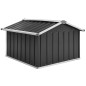 vidaXL Rasenmäher Garage 92x97x63 cm Verzinkter Stahl Anthrazit vidaXL Rasenmäher Garage 92x97x63 cm Verzinkter Stahl Anthrazit