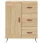 Highboard Sonoma-Eiche 69,5x34x180 cm Holzwerkstoff Highboard Sonoma-Eiche 69,5x34x180 cm Holzwerkstoff