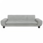 vidaXL Kindersofa Hellgrau 100x54x33 cm Samt vidaXL Kindersofa Hellgrau 100x54x33 cm Samt