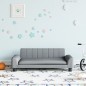 vidaXL Kindersofa Hellgrau 90x53x30 cm Stoff vidaXL Kindersofa Hellgrau 90x53x30 cm Stoff