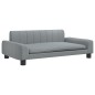 vidaXL Kindersofa Hellgrau 90x53x30 cm Stoff vidaXL Kindersofa Hellgrau 90x53x30 cm Stoff