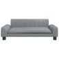 vidaXL Kindersofa Hellgrau 90x53x30 cm Stoff vidaXL Kindersofa Hellgrau 90x53x30 cm Stoff