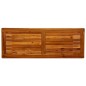 vidaXL Garten Konsolentisch 110x40x75 cm Massivholz Akazie vidaXL Garten Konsolentisch 110x40x75 cm Massivholz Akazie