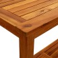 vidaXL Garten Konsolentisch 110x40x75 cm Massivholz Akazie vidaXL Garten Konsolentisch 110x40x75 cm Massivholz Akazie