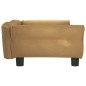 vidaXL Hundebett Braun 95x55x30 cm Samt vidaXL Hundebett Braun 95x55x30 cm Samt