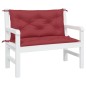vidaXL Gartenbank-Auflagen 2 Stk. Weinrot 100x50x7 cm Oxford-Gewebe vidaXL Gartenbank-Auflagen 2 Stk. Weinrot 100x50x7 cm Oxford-Gewebe