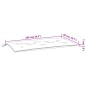 vidaXL Gartenbank-Auflagen 2 Stk. Weinrot 100x50x7 cm Oxford-Gewebe vidaXL Gartenbank-Auflagen 2 Stk. Weinrot 100x50x7 cm Oxford-Gewebe