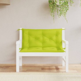 vidaXL Gartenbank-Auflagen 2 Stk. Hellgrün 100x50x7 cm Oxford-Gewebe
