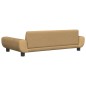 vidaXL Hundebett Braun 100x54x33 cm Samt vidaXL Hundebett Braun 100x54x33 cm Samt