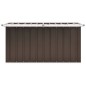 vidaXL Gartenbox Braun 129 x 67 x 65 cm vidaXL Gartenbox Braun 129 x 67 x 65 cm