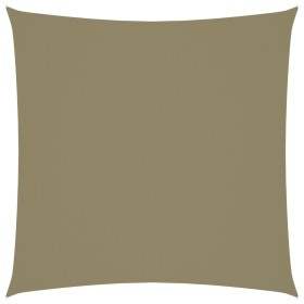vidaXL Sonnensegel Oxford-Gewebe Quadratisch 2,5x2,5 m Beige