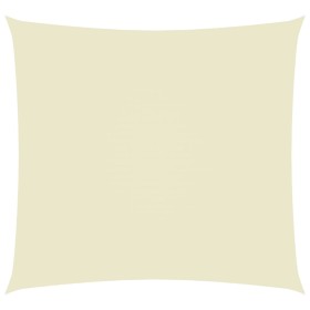 vidaXL Sonnensegel Oxford-Gewebe Rechteckig 2,5x3 m Creme