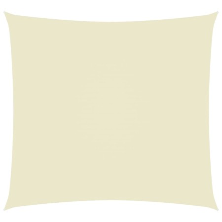 vidaXL Sonnensegel Oxford-Gewebe Rechteckig 2,5x3 m Creme