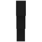 vidaXL Cube Wandregale Schwarz 68x15x68 cm Holzwerkstoff vidaXL Cube Wandregale Schwarz 68x15x68 cm Holzwerkstoff