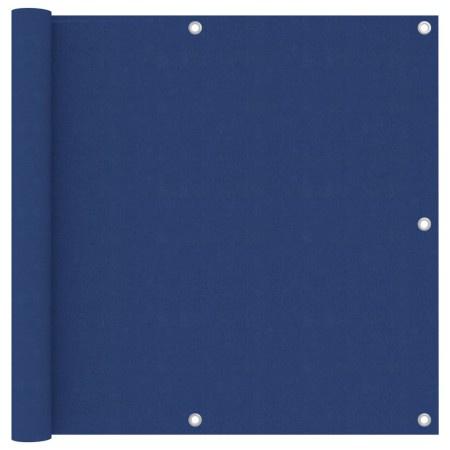 vidaXL Balkon-Sichtschutz Blau 90x300 cm Oxford-Gewebe