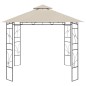 vidaXL Pavillon 3x3x2,7 m Creme 160 g/m² vidaXL Pavillon 3x3x2,7 m Creme 160 g/m²