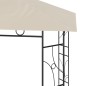 vidaXL Pavillon 3x3x2,7 m Creme 160 g/m² vidaXL Pavillon 3x3x2,7 m Creme 160 g/m²