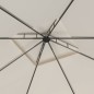 vidaXL Pavillon 3x3x2,7 m Creme 160 g/m² vidaXL Pavillon 3x3x2,7 m Creme 160 g/m²