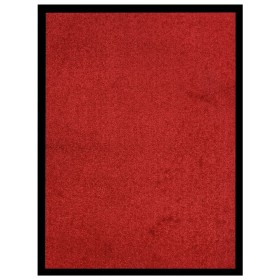 vidaXL Fußmatte Rot 60x80 cm