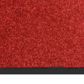 vidaXL Fußmatte Rot 60x80 cm