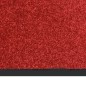 vidaXL Fußmatte Rot 60x80 cm vidaXL Fußmatte Rot 60x80 cm