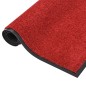 vidaXL Fußmatte Rot 60x80 cm vidaXL Fußmatte Rot 60x80 cm