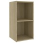 vidaXL TV-Schränke 4 Stk. Sonoma-Eiche 72x35x36,5 cm Holzwerkstoff vidaXL TV-Schränke 4 Stk. Sonoma-Eiche 72x35x36,5 cm Holzwerkstoff