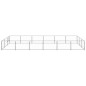 vidaXL Hundezwinger Silbern 18 m² Stahl vidaXL Hundezwinger Silbern 18 m² Stahl